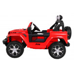 Elektrické autíčko Jeep Wrangler Rubicon 4x45W - červené